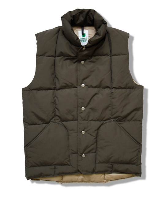 DOWN SIERRA VEST | DOWN JACKET | ITEM | 【SIERRA DESIGNS シエラ ...